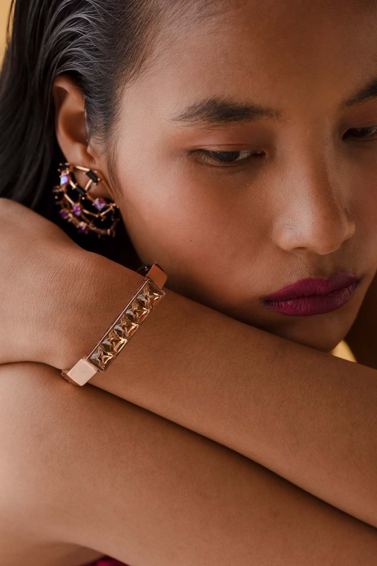 Buy Kada Style Swarovski Bracelet For Women Online at ScrollnShops